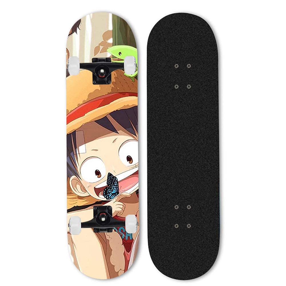 rofj ONEPIECE スケボー板 New Item 原作のイラストに、 インパクトのあるデザインを合わせ